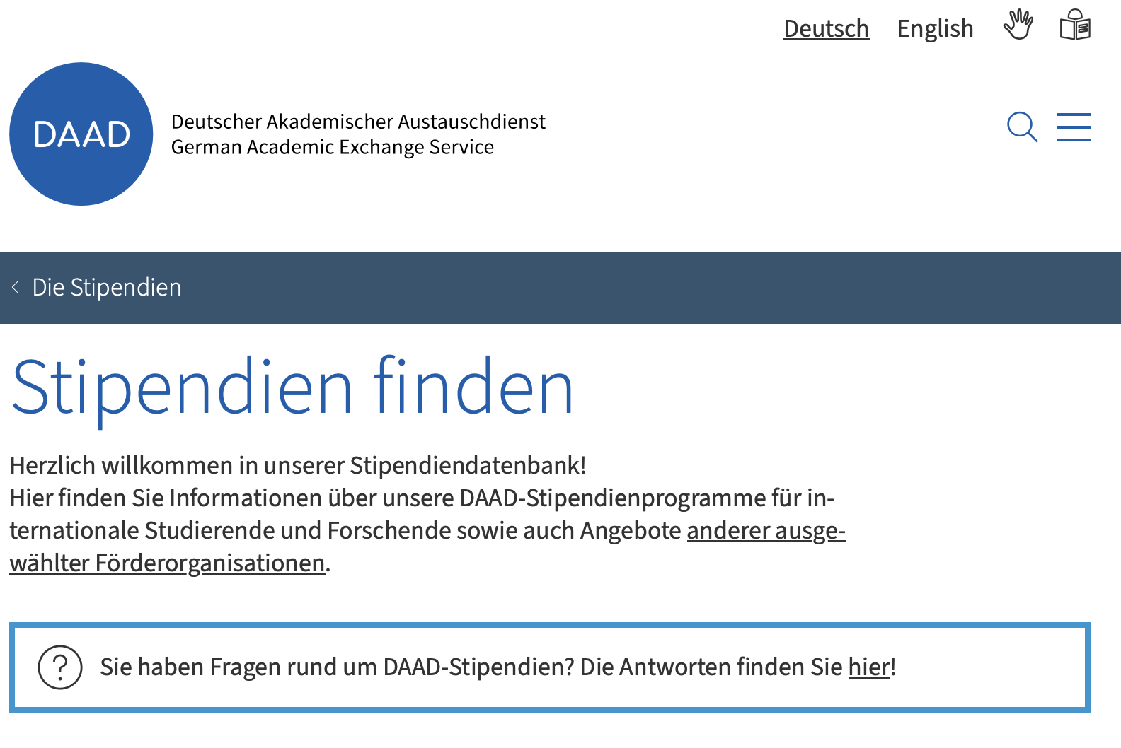daad.de/stipendium