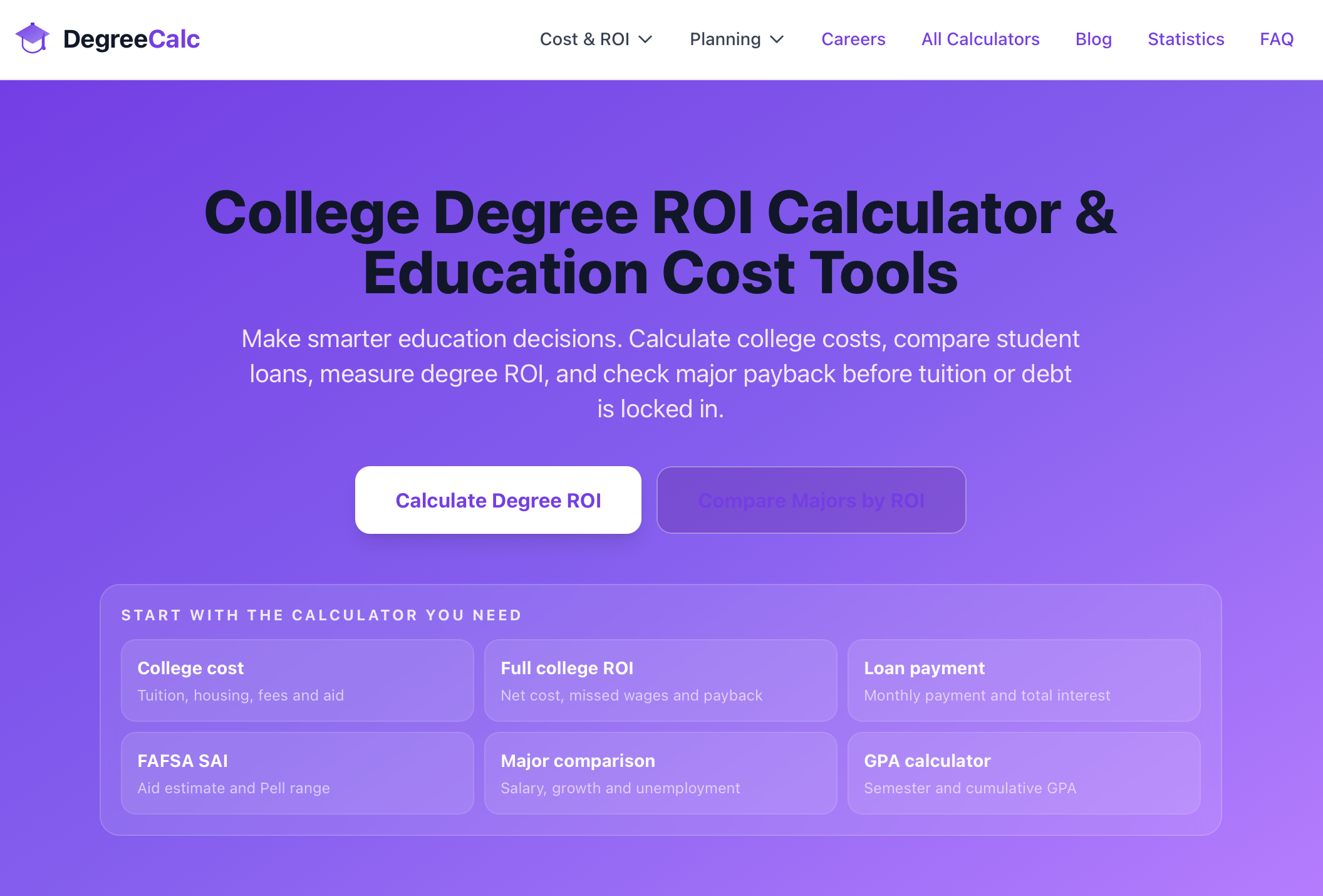 degreecalc